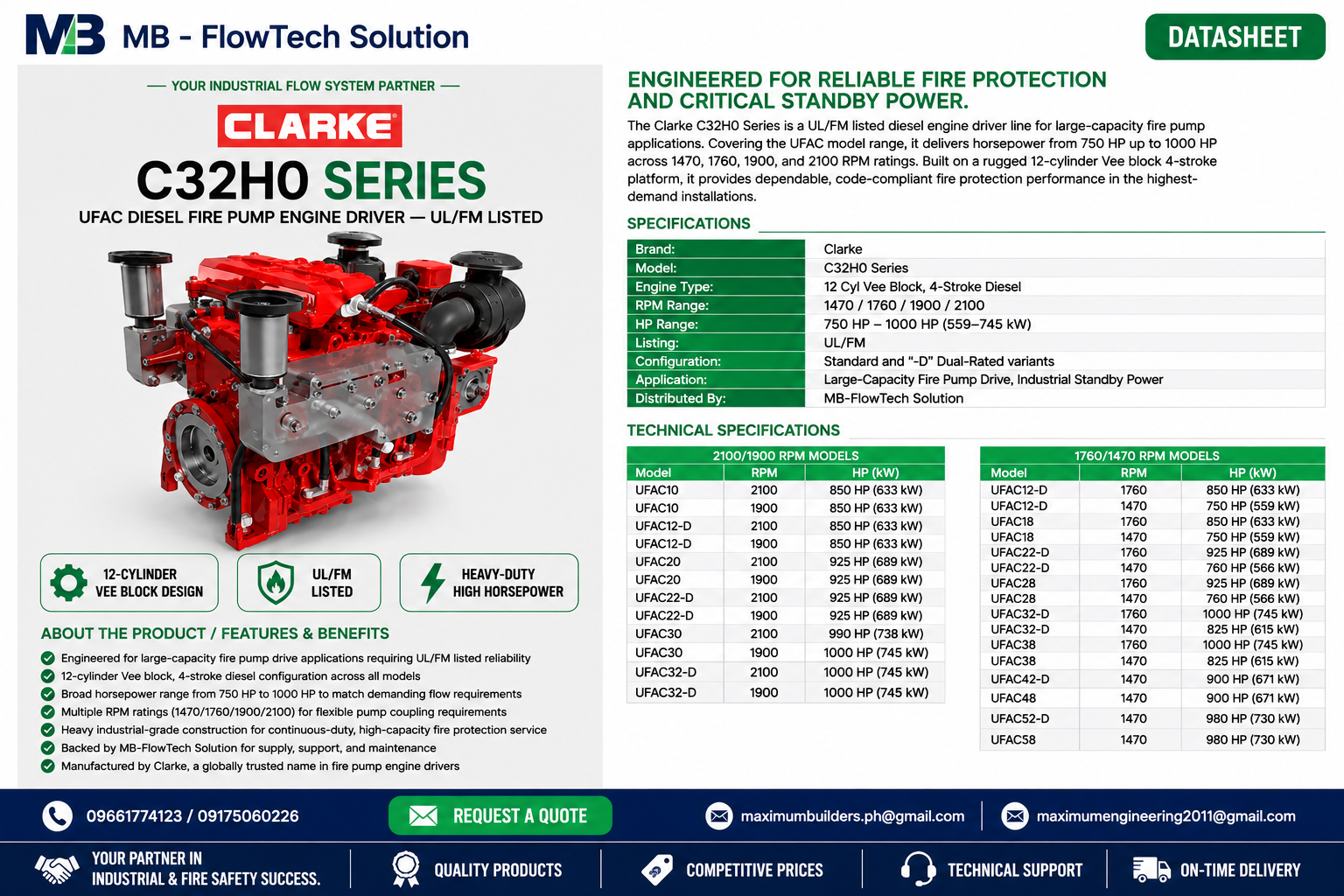 C32H0 SERIES Brochure
