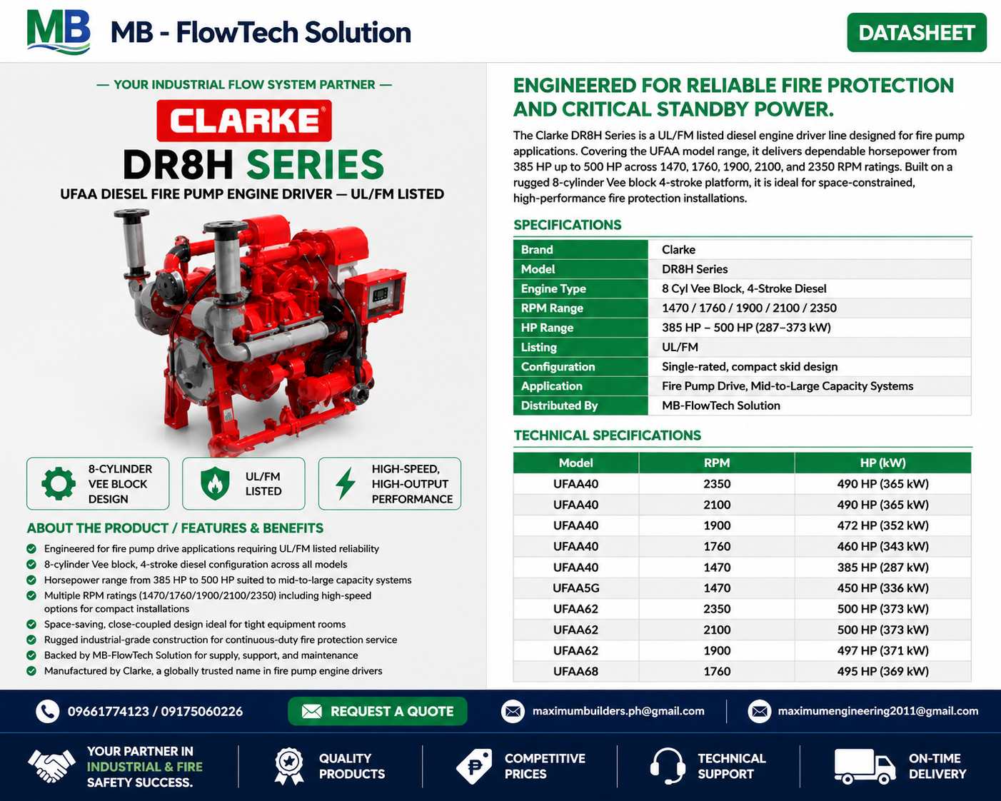 DR8H SERIES Brochure